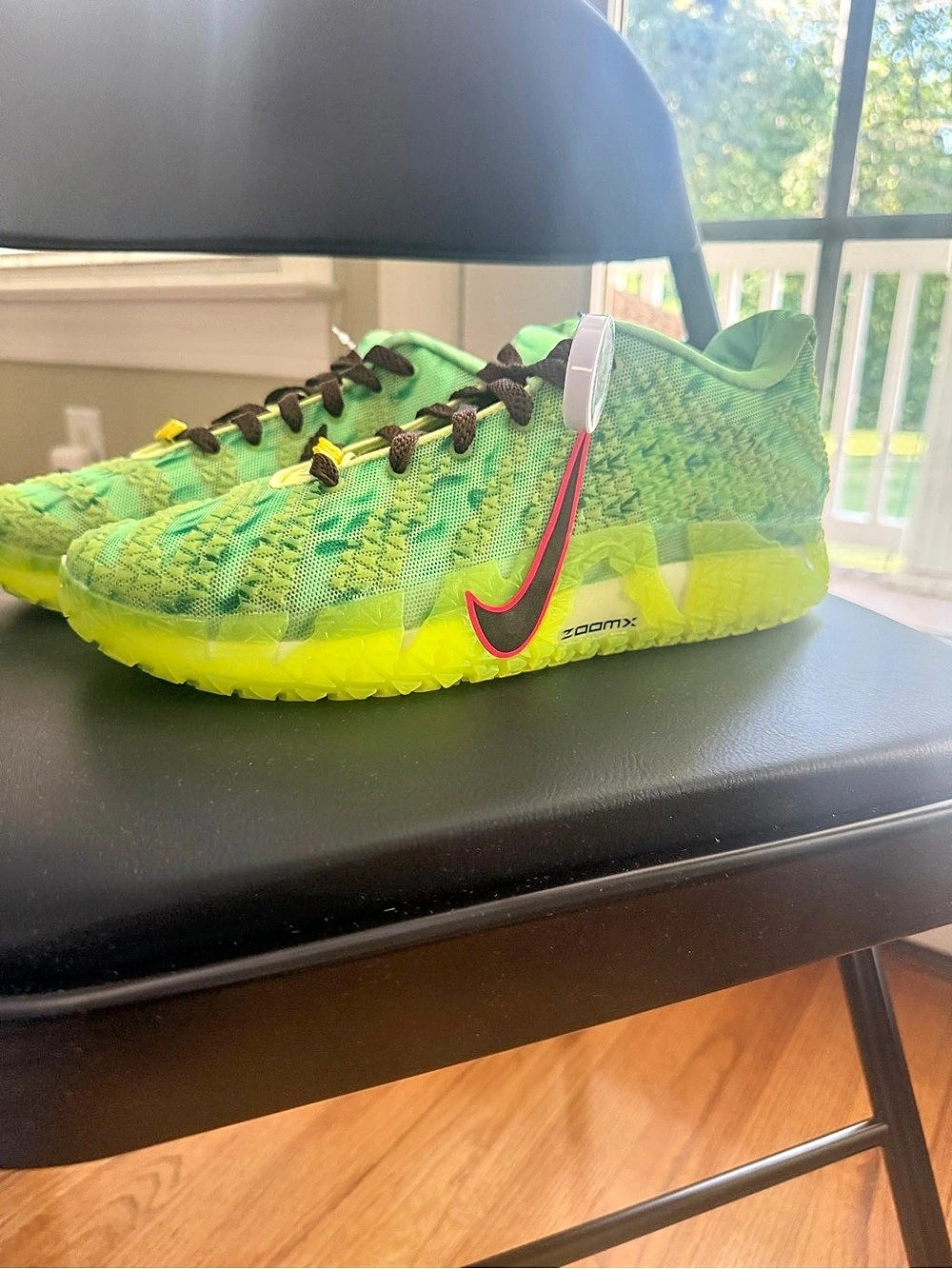 Nike JA 3 Basketball Sneakers in neon Green & Yellow US 10 NWT